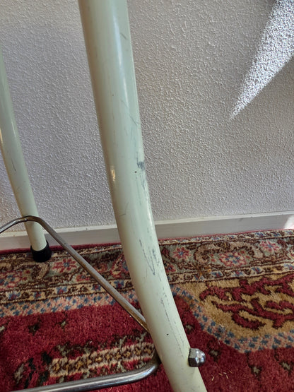 Brabantia metalen kruk groen - wit