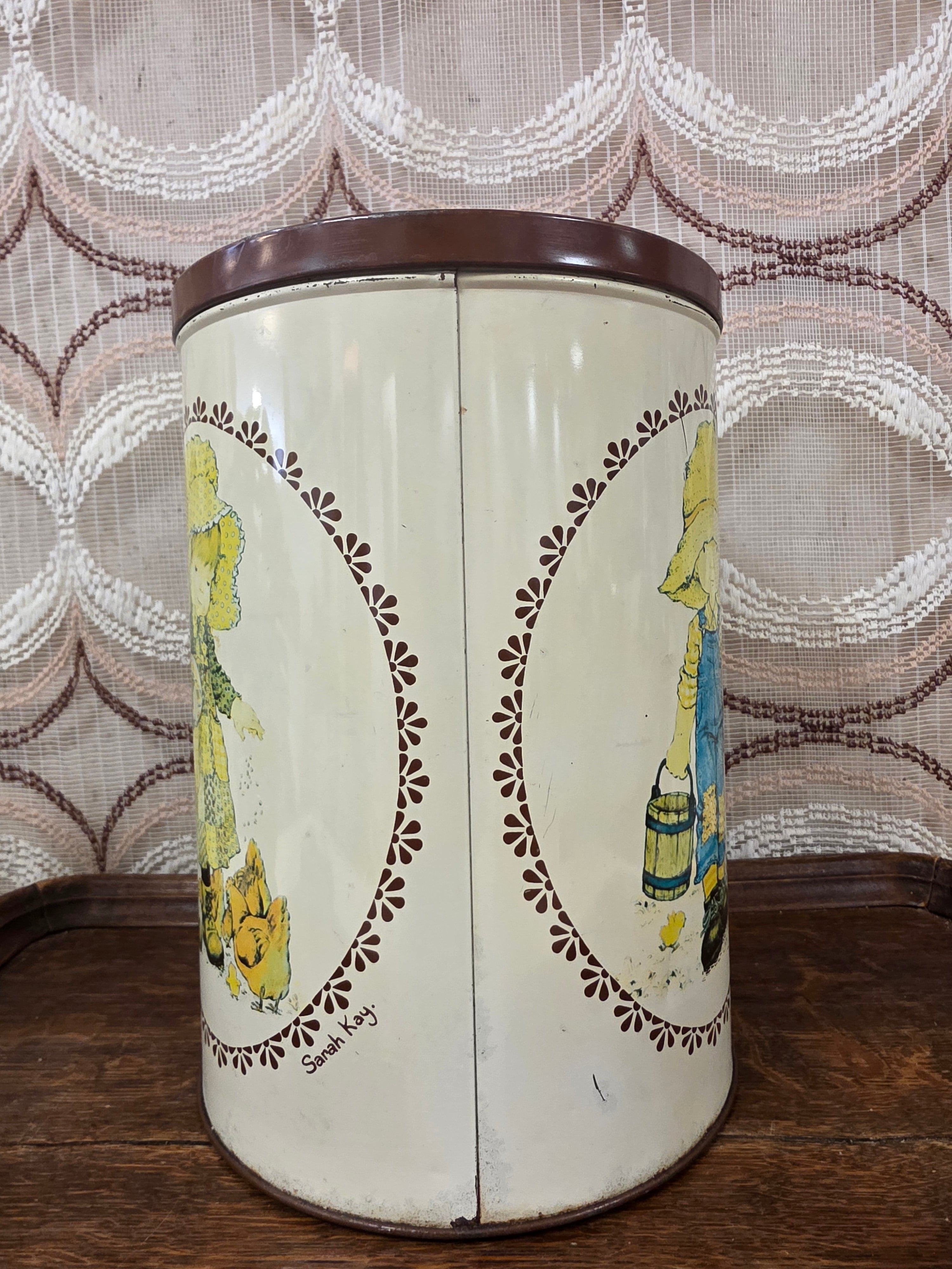 Vintage Sarah Kay blik met 3 afbeeldingen – 28 cm