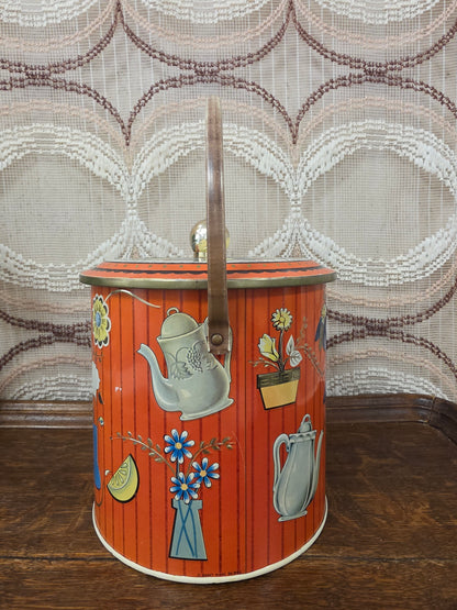 Vintage Baret Ware Art Grace blik met hengsel