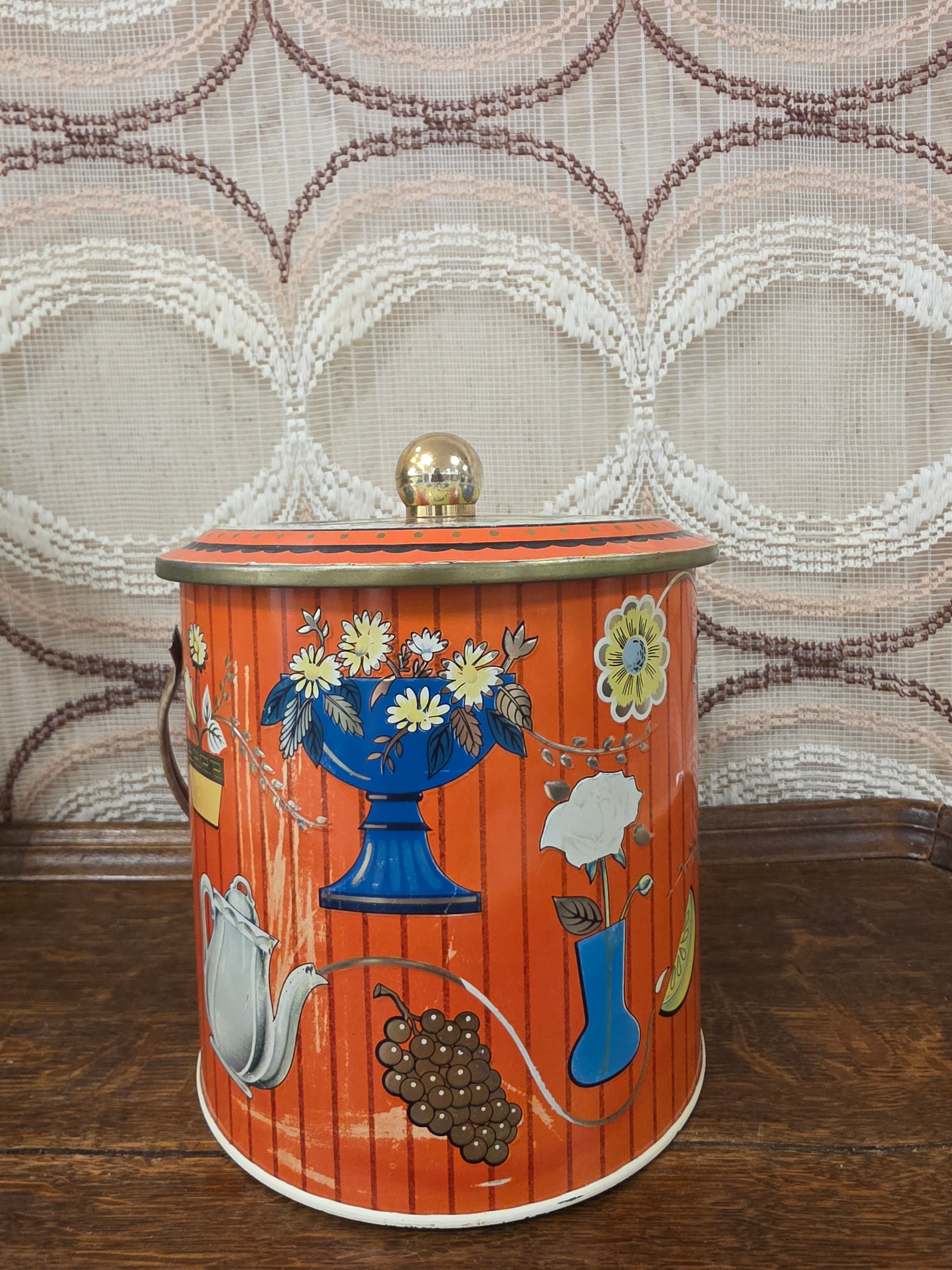 Vintage Baret Ware Art Grace blik met hengsel