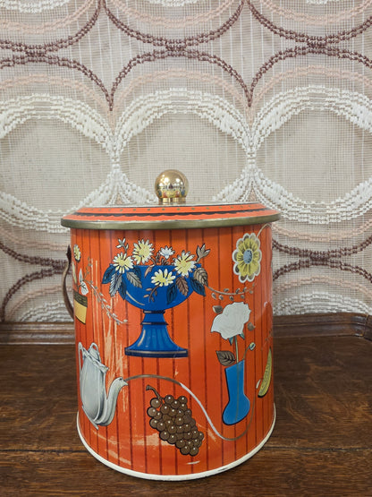 Vintage Baret Ware Art Grace blik met hengsel