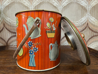 Vintage Baret Ware Art Grace blik met hengsel