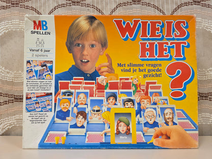 Vintage Wie is het? MB Spellen 1994