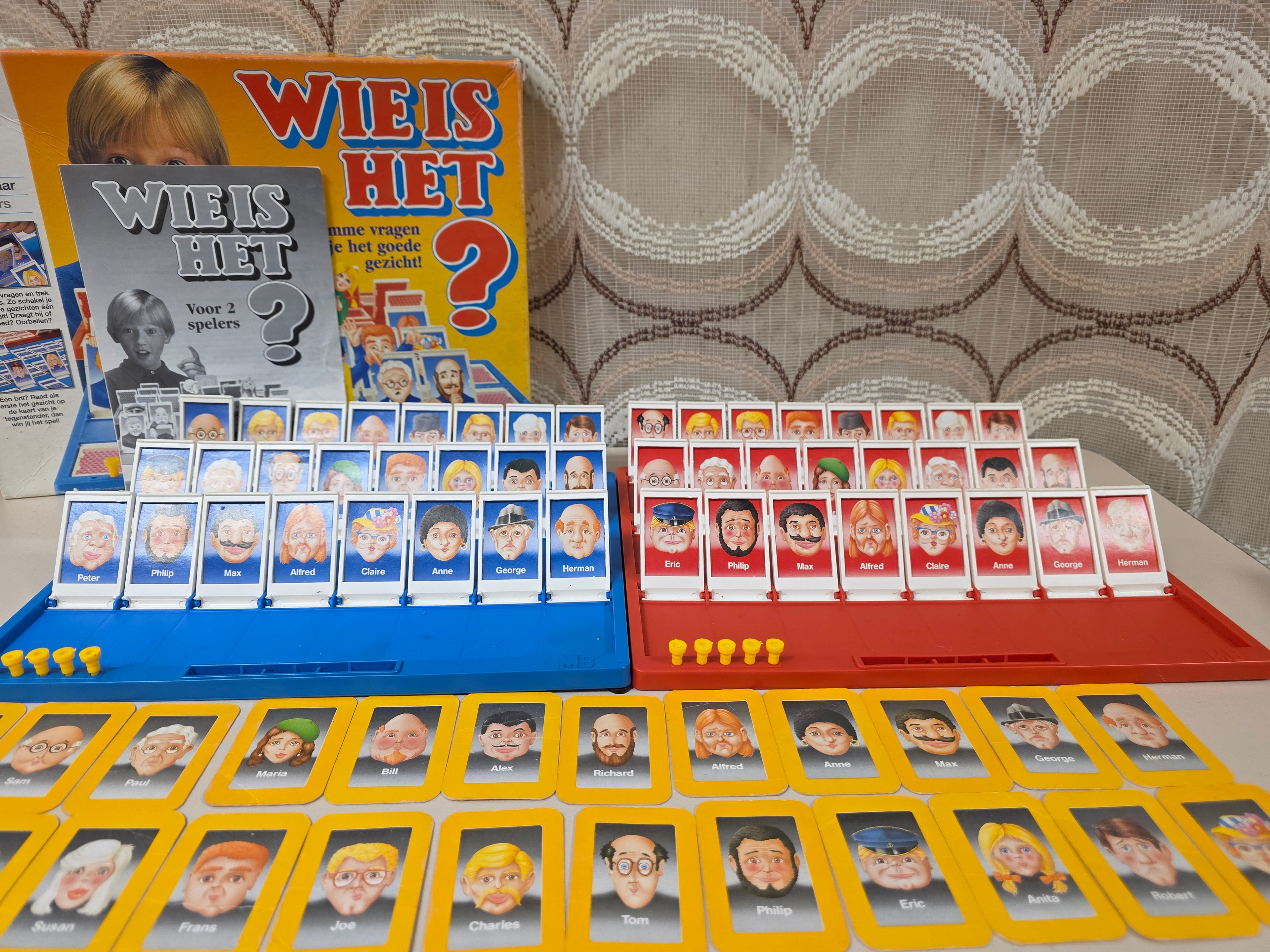 Vintage Wie is het? MB Spellen 1994