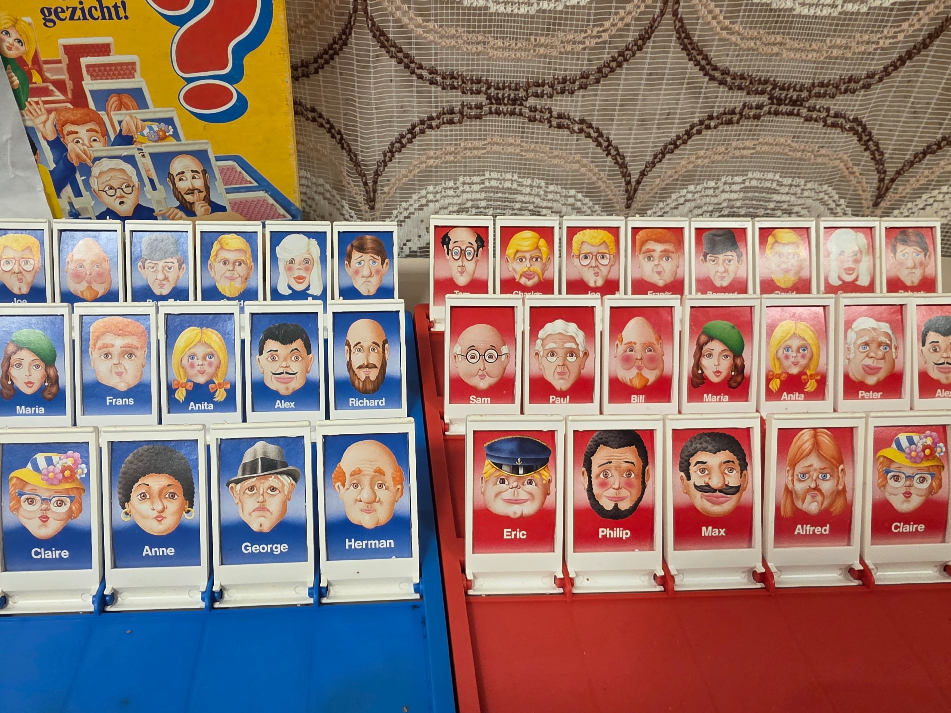 Vintage Wie is het? MB Spellen 1994