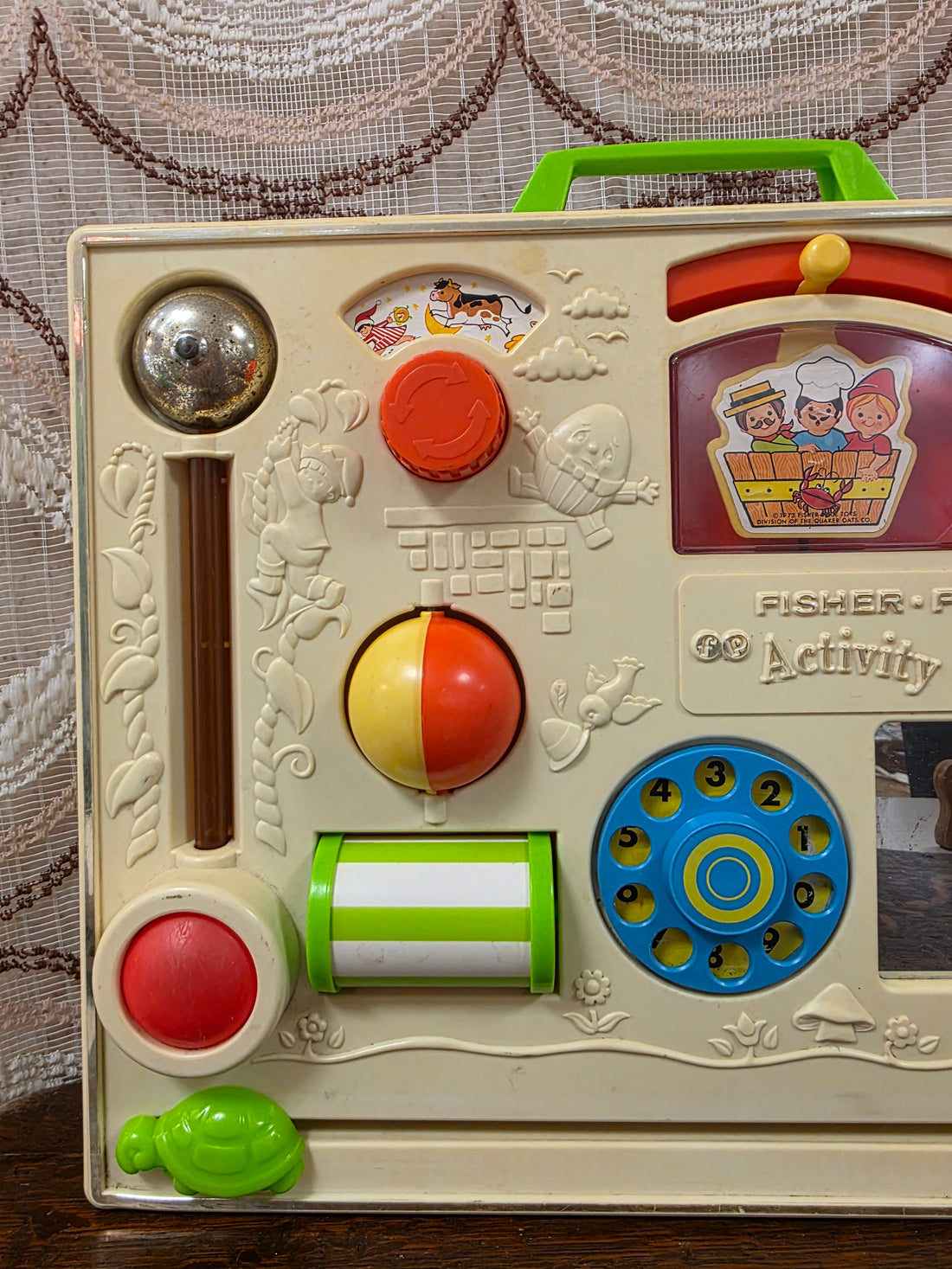 Fisher price vintage activity center rood