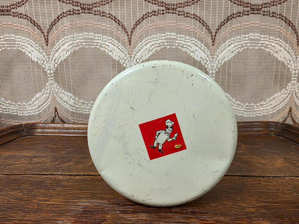 Vintage Bolletje Fabeltjeskrant blik – Meneer de Uil, Stoffel &amp; Droes