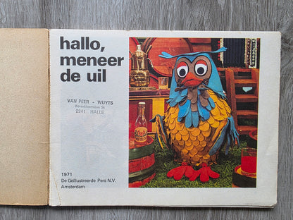Vintage Fabeltjeskrant boek Hallo, meneer de Uil deel 2