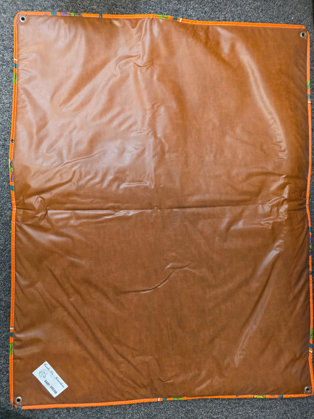 Baby-Dream Kiri boxkleed oranje vintage