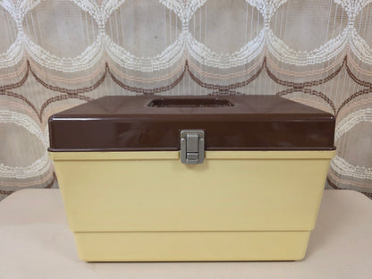 Curver naaibox bruin beige