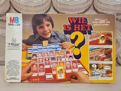 MB Spel Wie is het? Vintage editie 1980