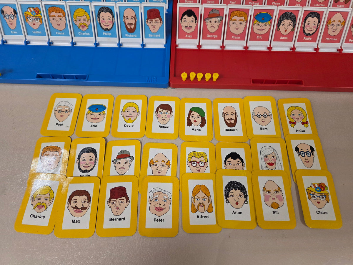 MB Spel Wie is het? Vintage editie 1980