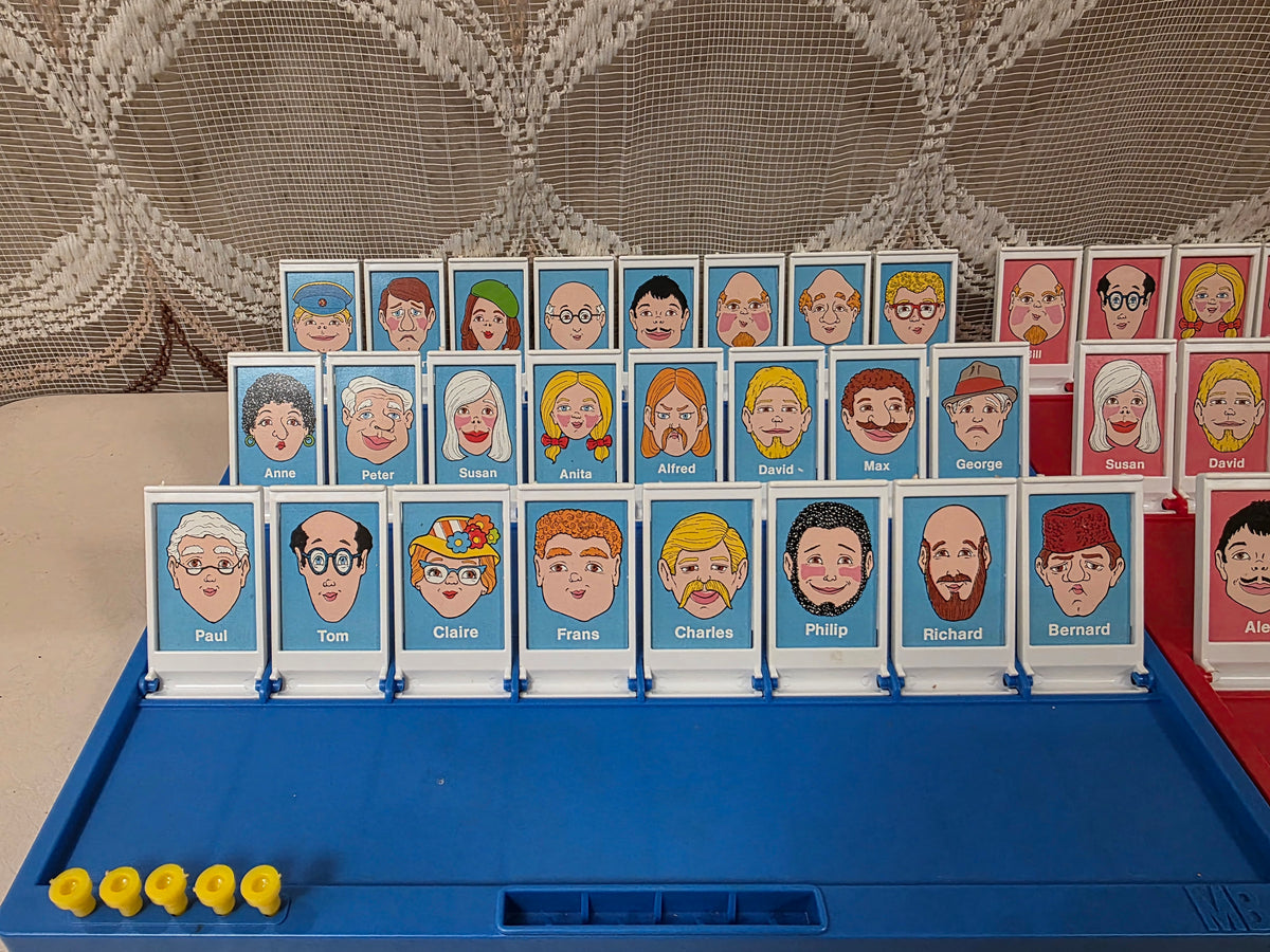 MB Spel Wie is het? Vintage editie 1980