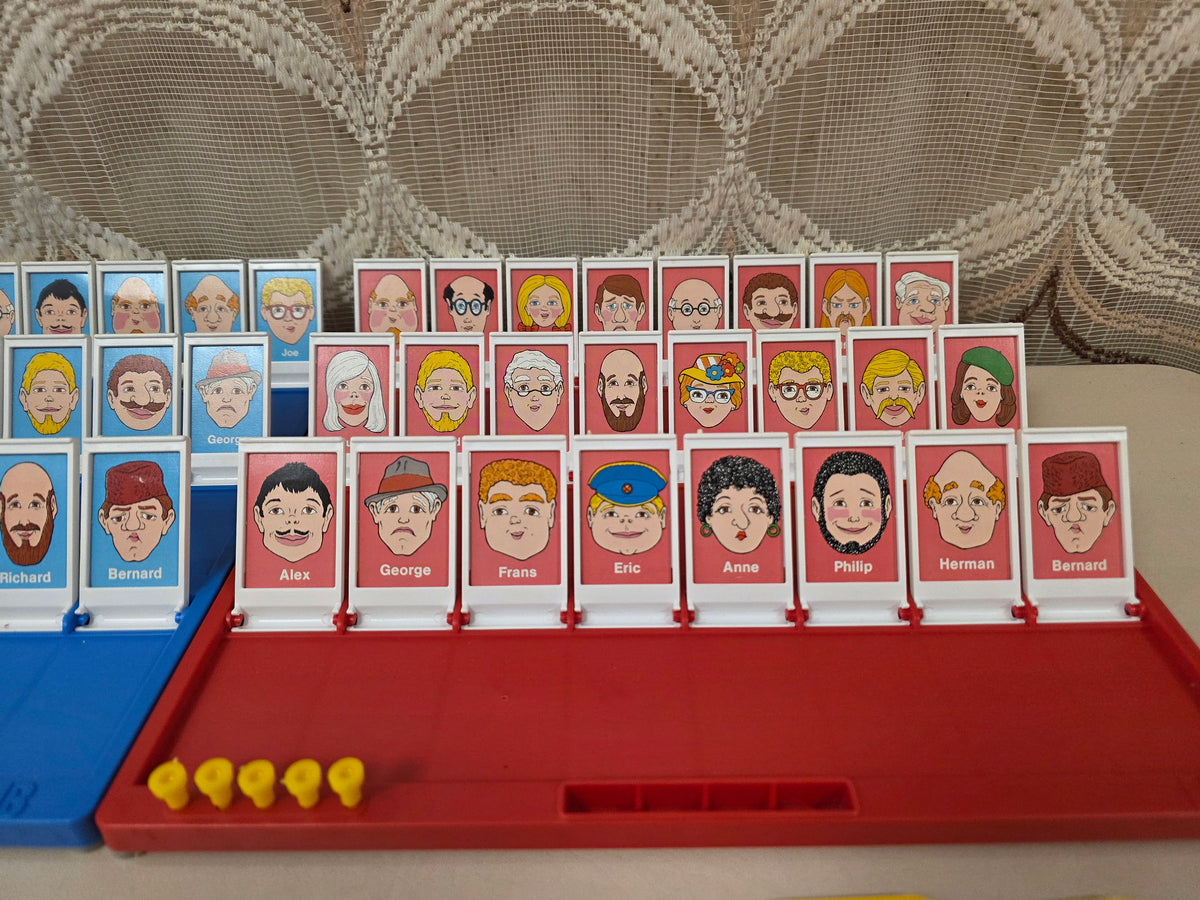 MB Spel Wie is het? Vintage editie 1980
