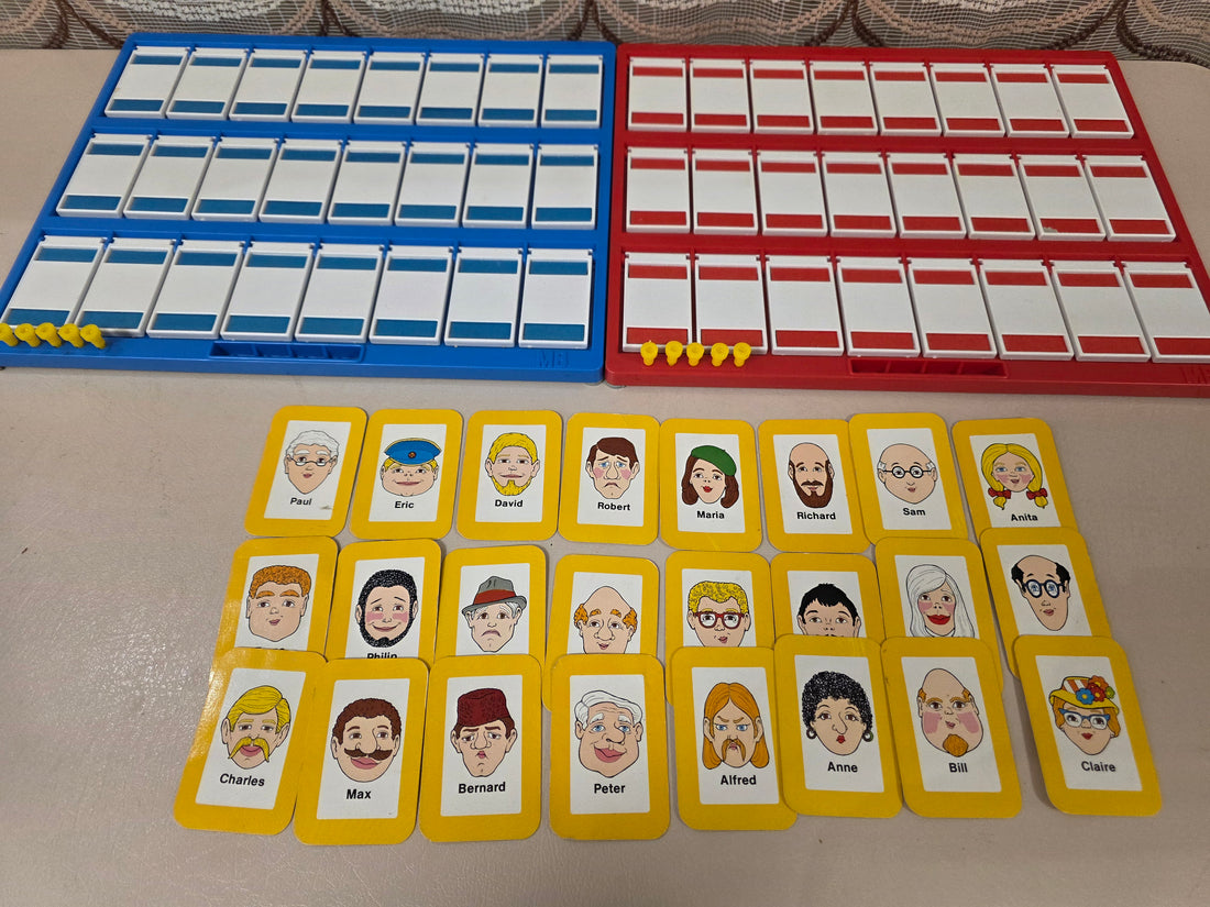 MB Spel Wie is het? Vintage editie 1980