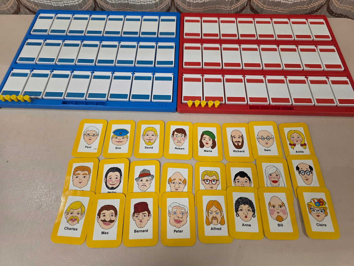 MB Spel Wie is het? Vintage editie 1980