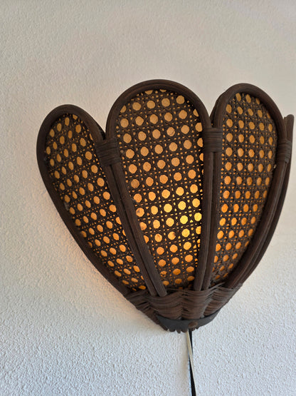 Manou webbing wandlamp jaren 70