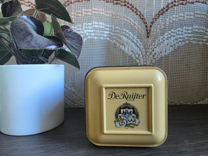 Vintage De Ruijter blik chocoladevlokken puur