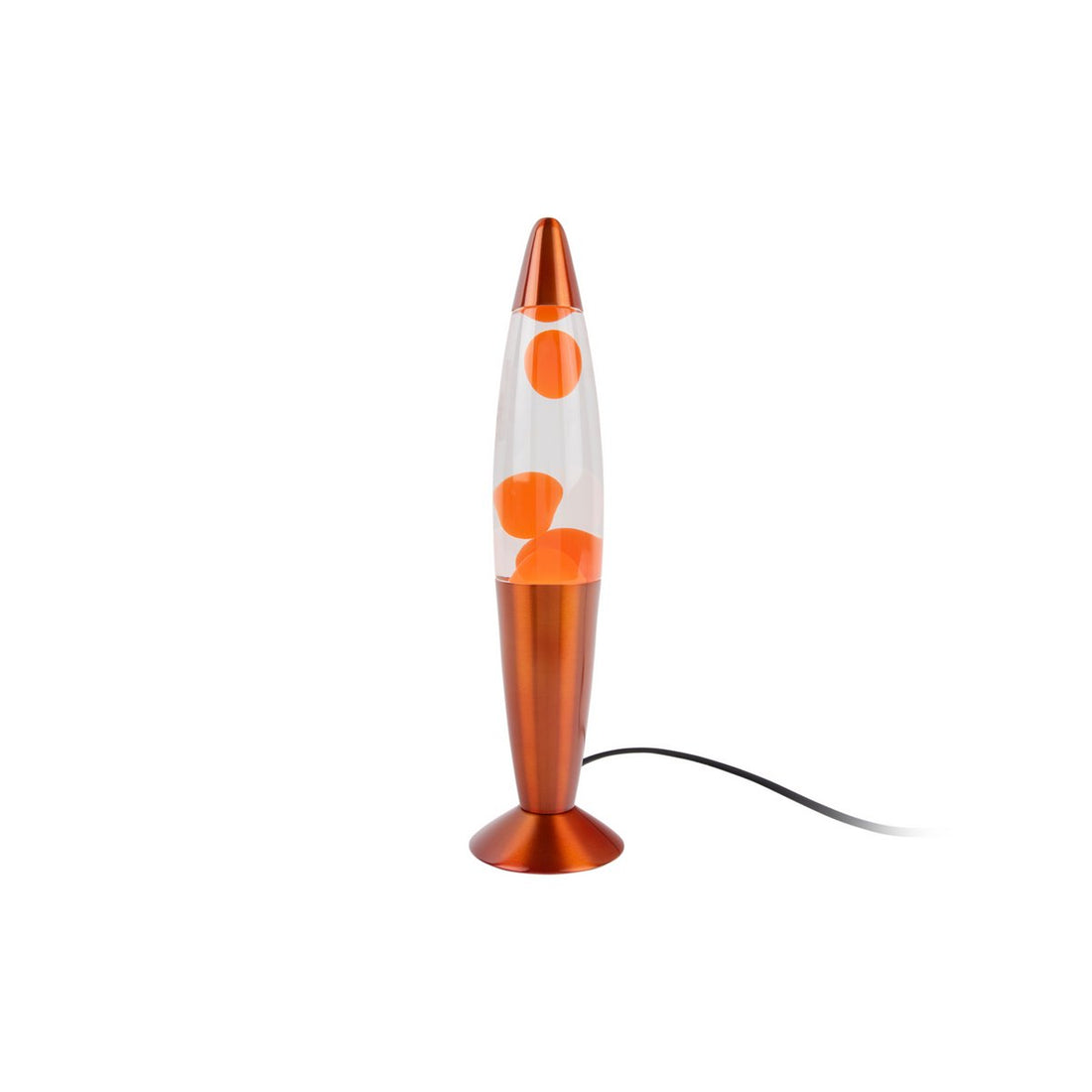 Retro lavalamp Funky Rocket – oranje tafellamp Leitmotiv