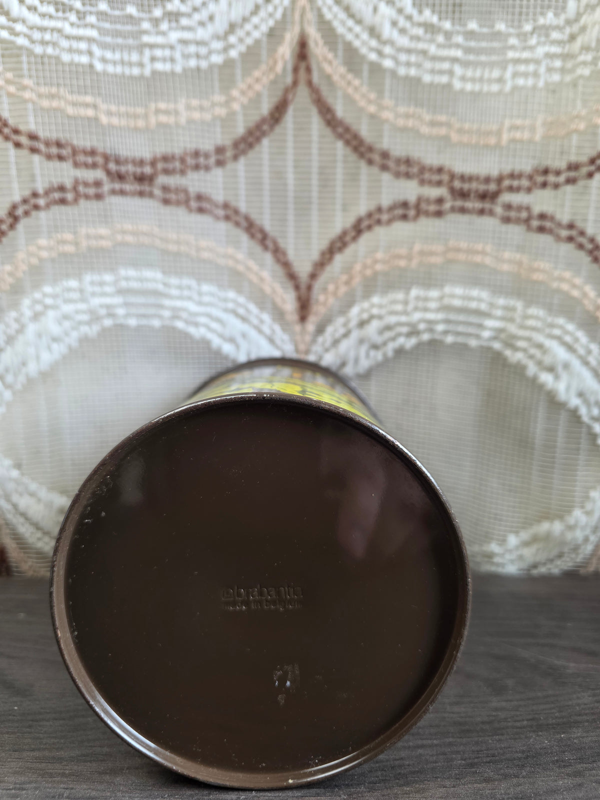 Brabantia Boterbloem koffieblik vintage jaren 70