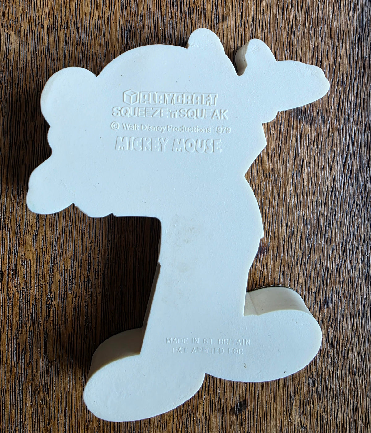Vintage Mickey Mouse piepfiguur van Playcraft