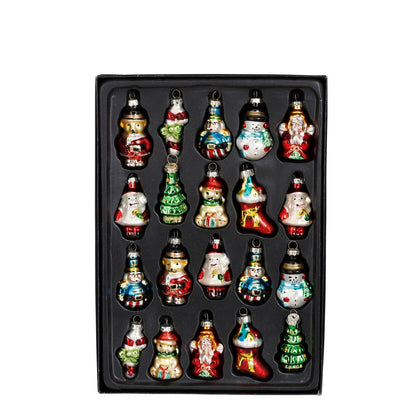 Kerst Ornamenten - Set 20 stuks - Glas - Groen