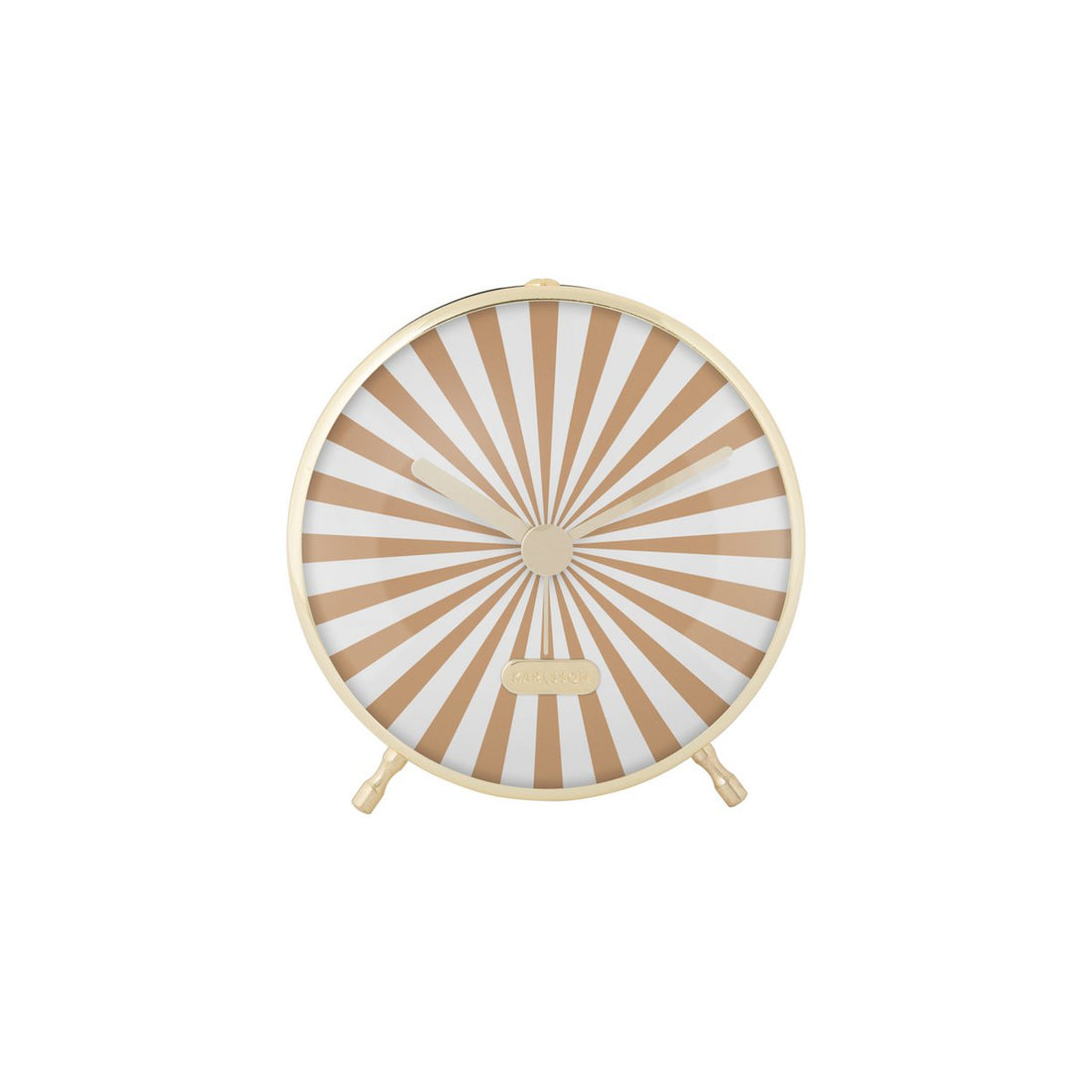 Retro wekker Karlsson Candy Swirl Beige