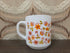 Arcopal Scania koffiebeker bloemmotief oranje roze