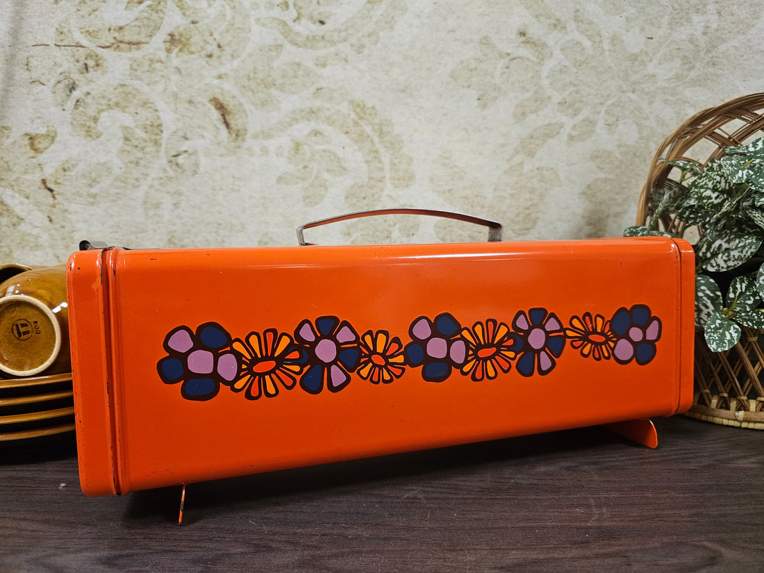 Vintage Brabantia Diane peperkoek ontbijtkoek blik