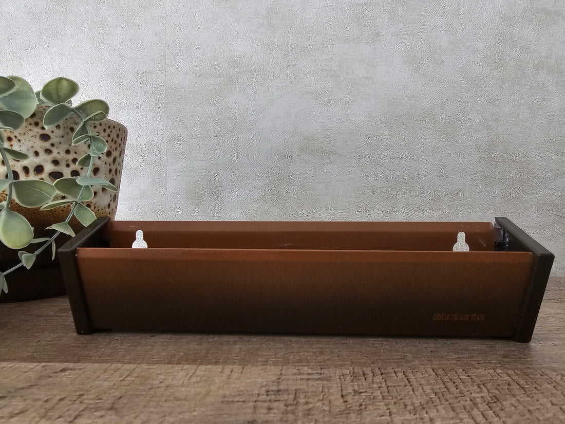 Vintage Brabantia shadow brown kammenbakje