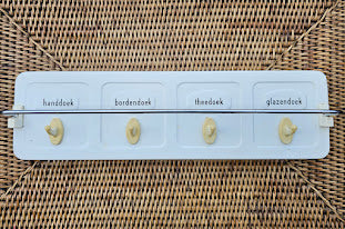 Brabantia keukenrek keukendoek rek wit