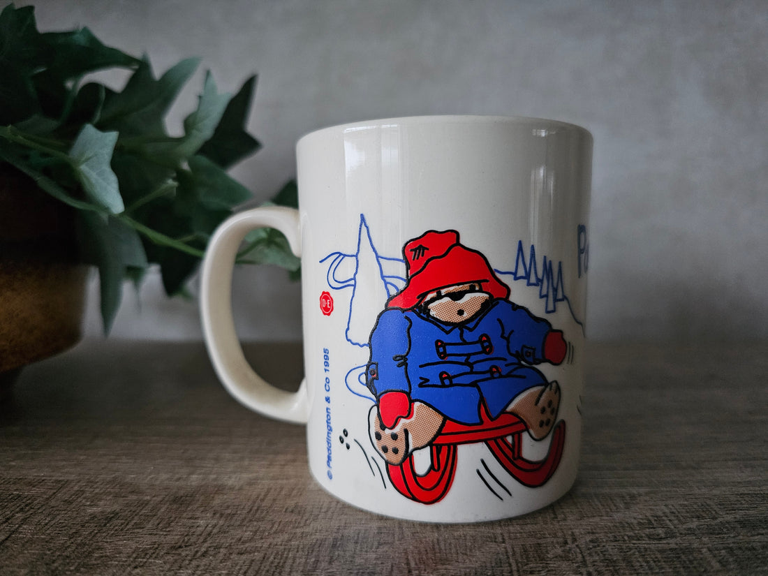 Douwe Egberts Paddington beer 4 seizoenen mok beker WINTER