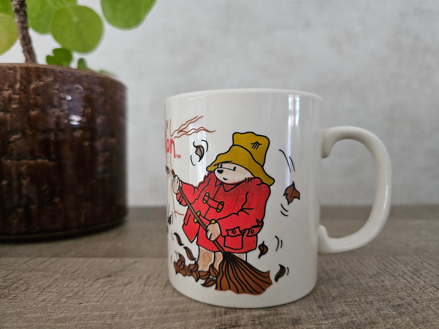 Douwe Egberts beertje Paddington beker herfst