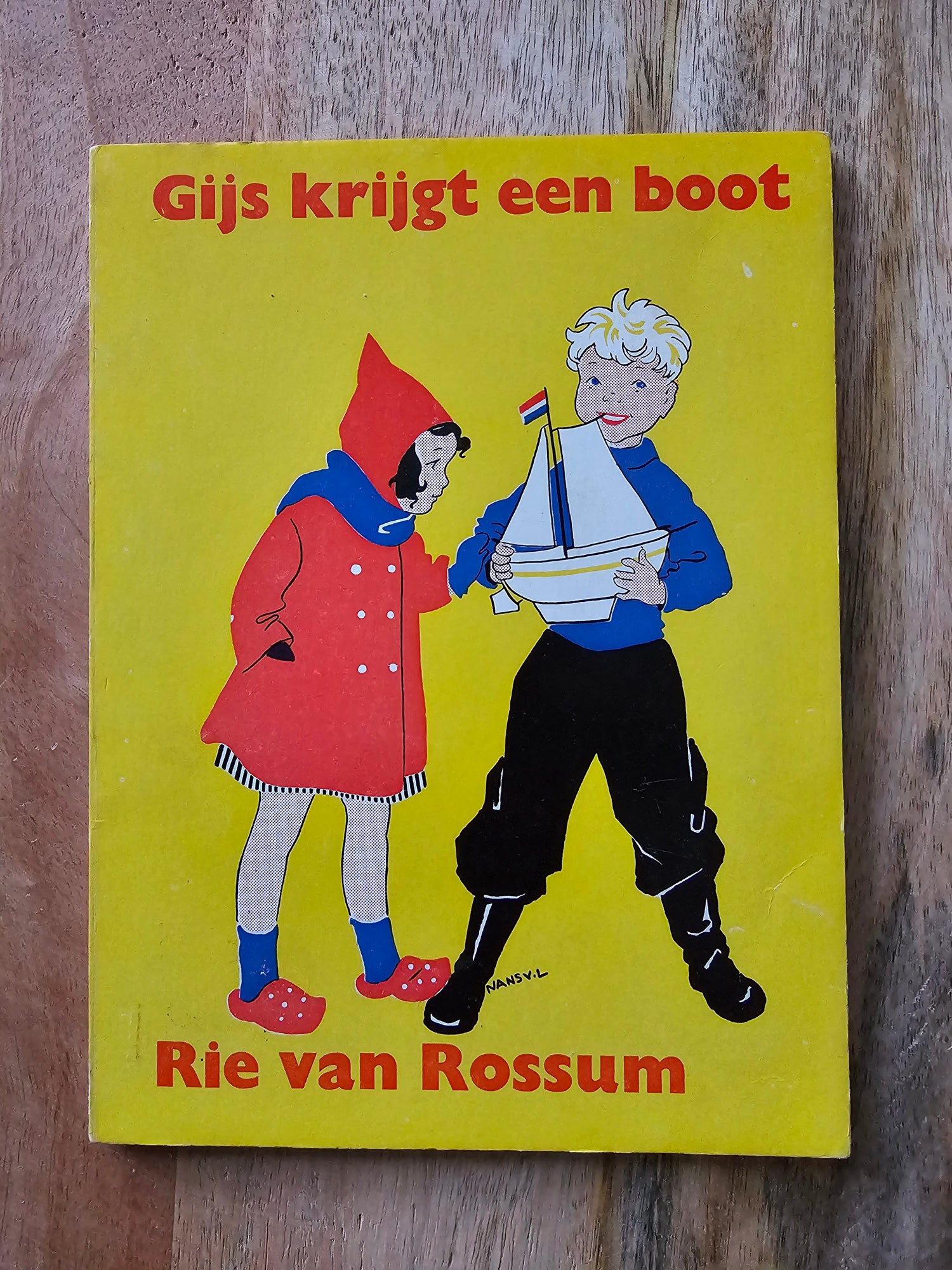 Gijs krijgt een boot