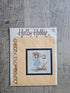 Holly Hobbie borduurpakket met meisje en brievenbus