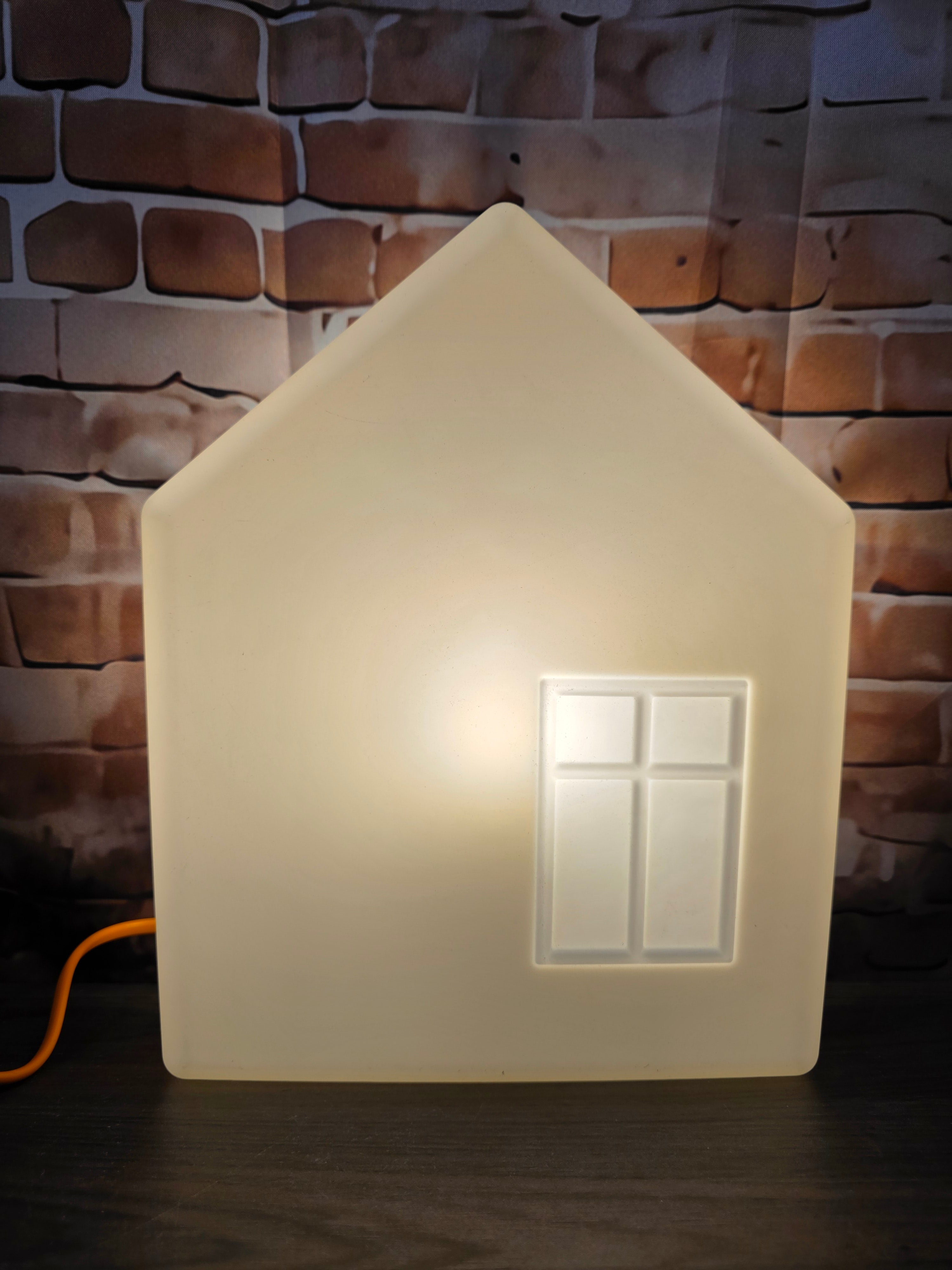 IKEA Drömhëm lamp huisje wit wandlamp