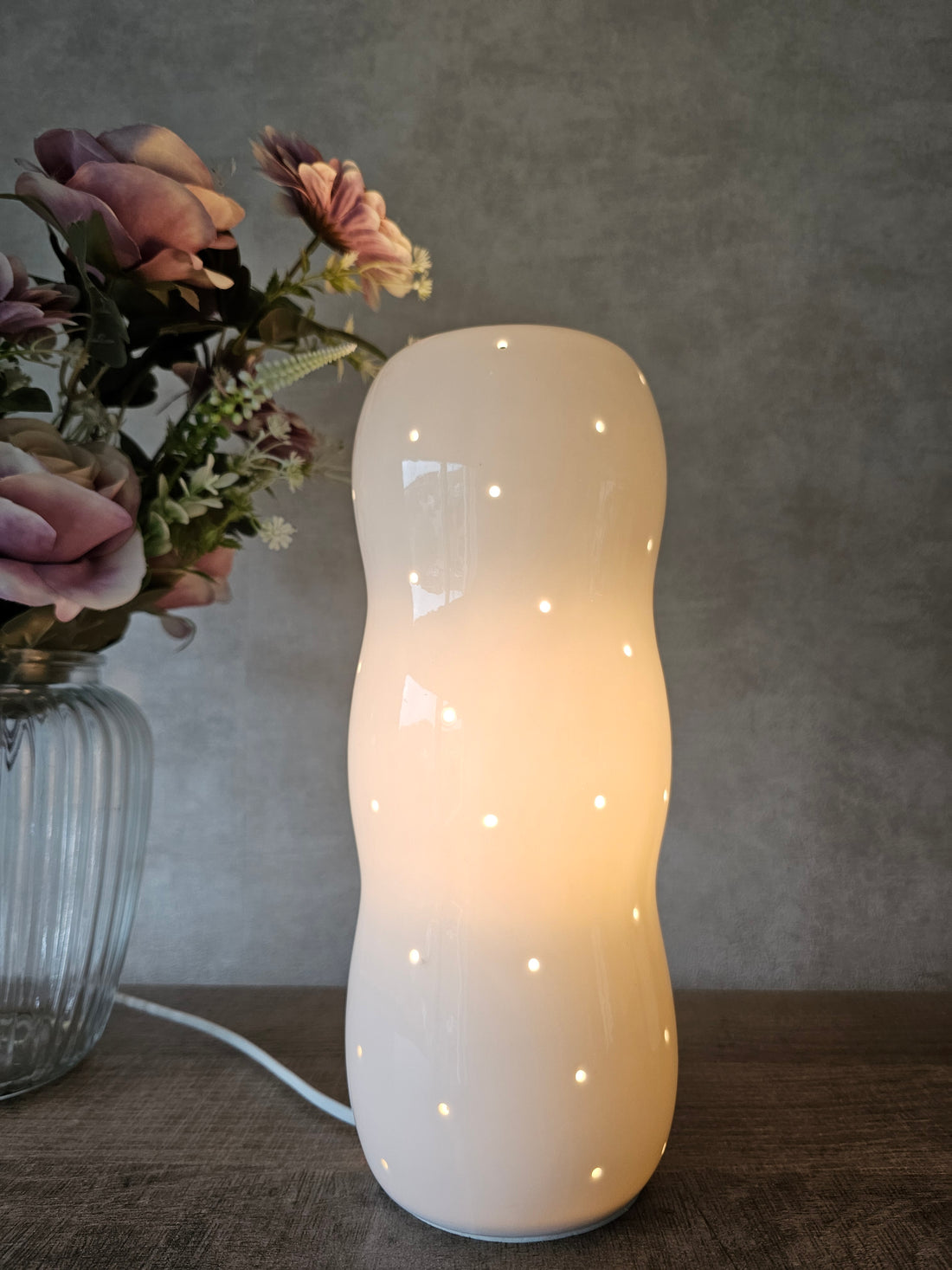 Ikea Damsta witte tafel lamp