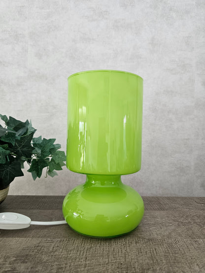 Ikea Lykta glazen lamp groen