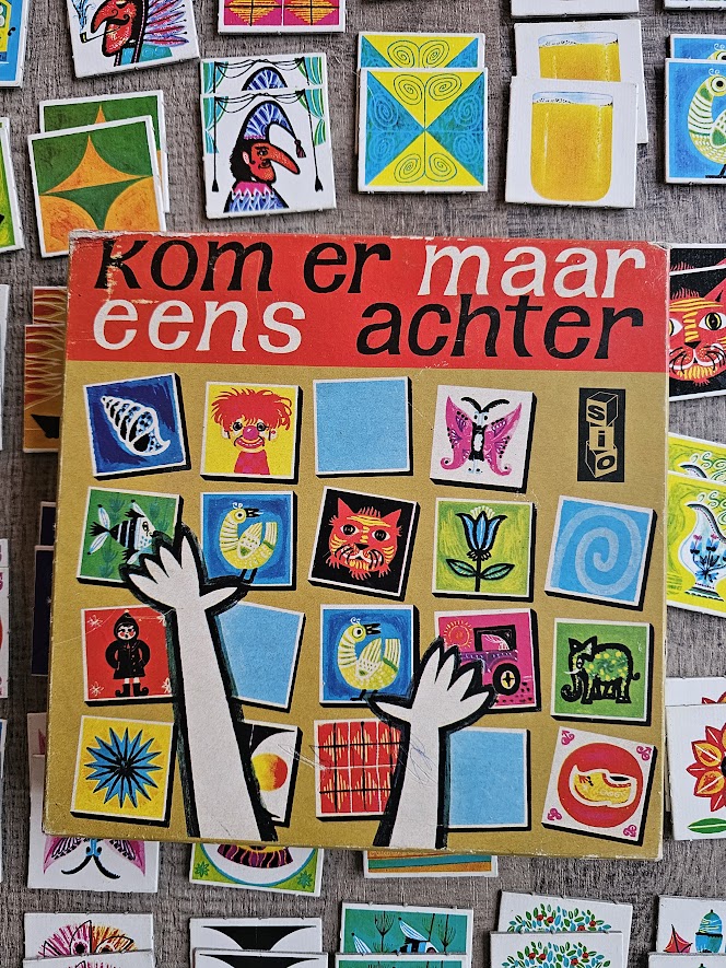 Vintage spel Kom er maar eens achter jaren 70