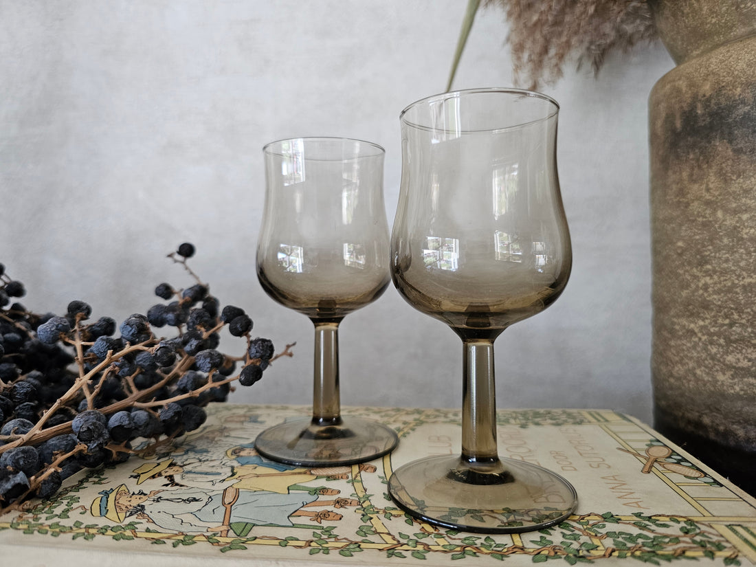 Luminarc France rookglas portglazen 12,5 cm hoog, diameter 5 cm, inhoud 0,1 liter