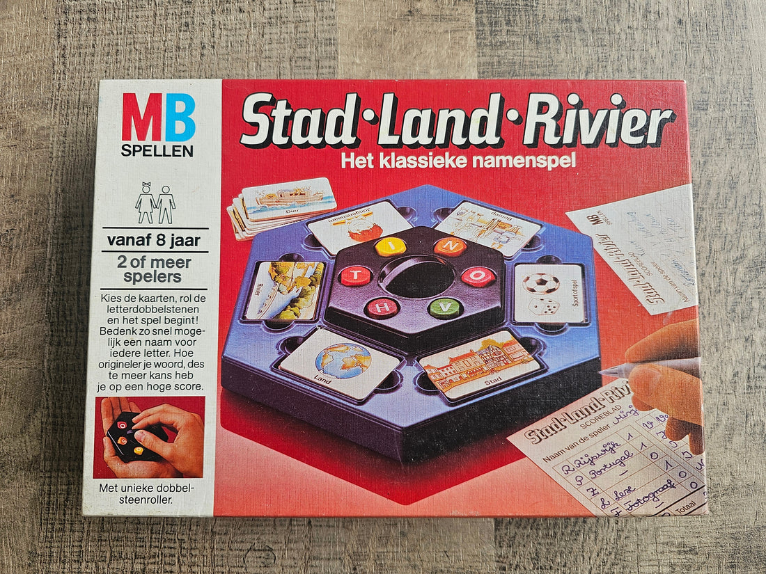 MB spel stad land rivier - klassieke namenspel