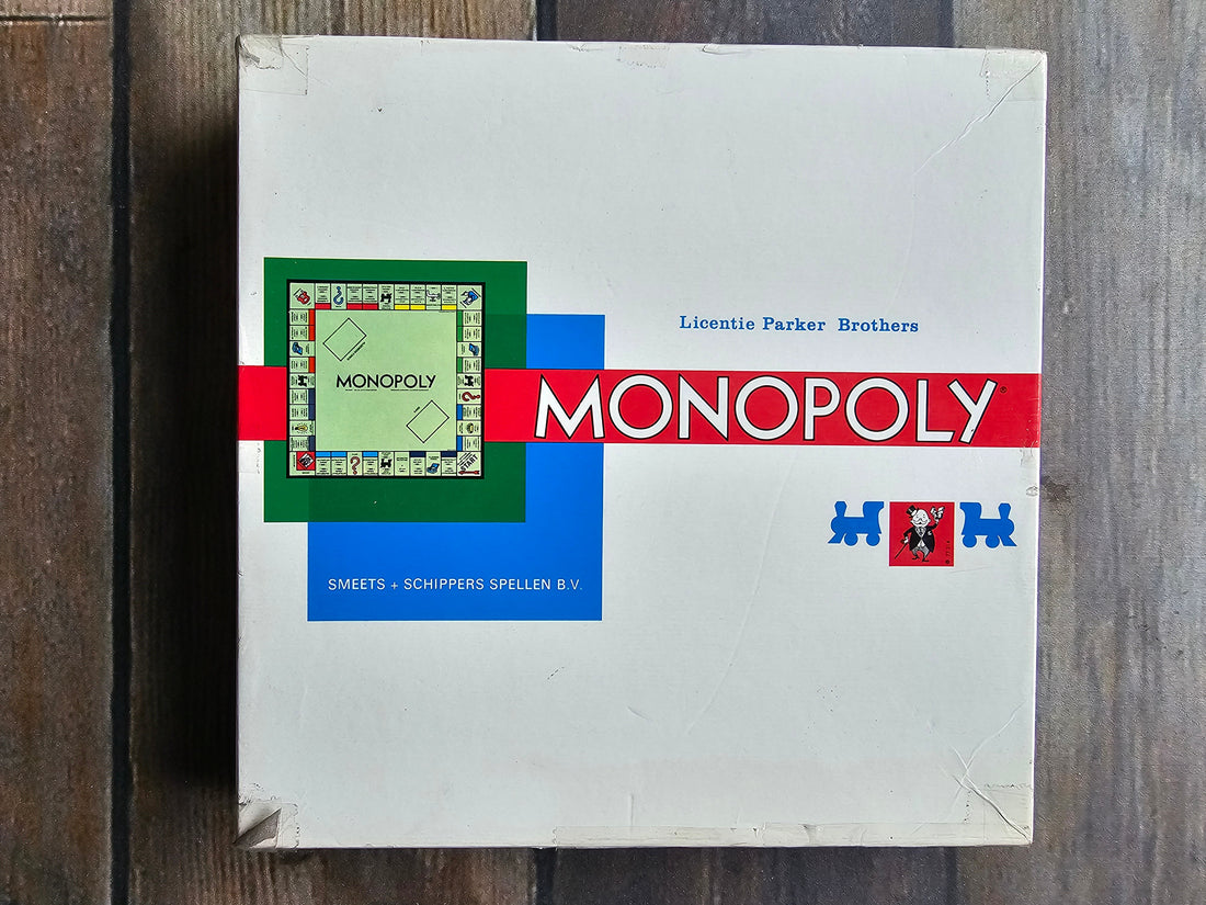 Vintage gulden variant Monopoly bordspel Smeets Schippers spellen BV