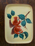 Vintage Porcelaines de Paris schaal met handgeschilderde appels
