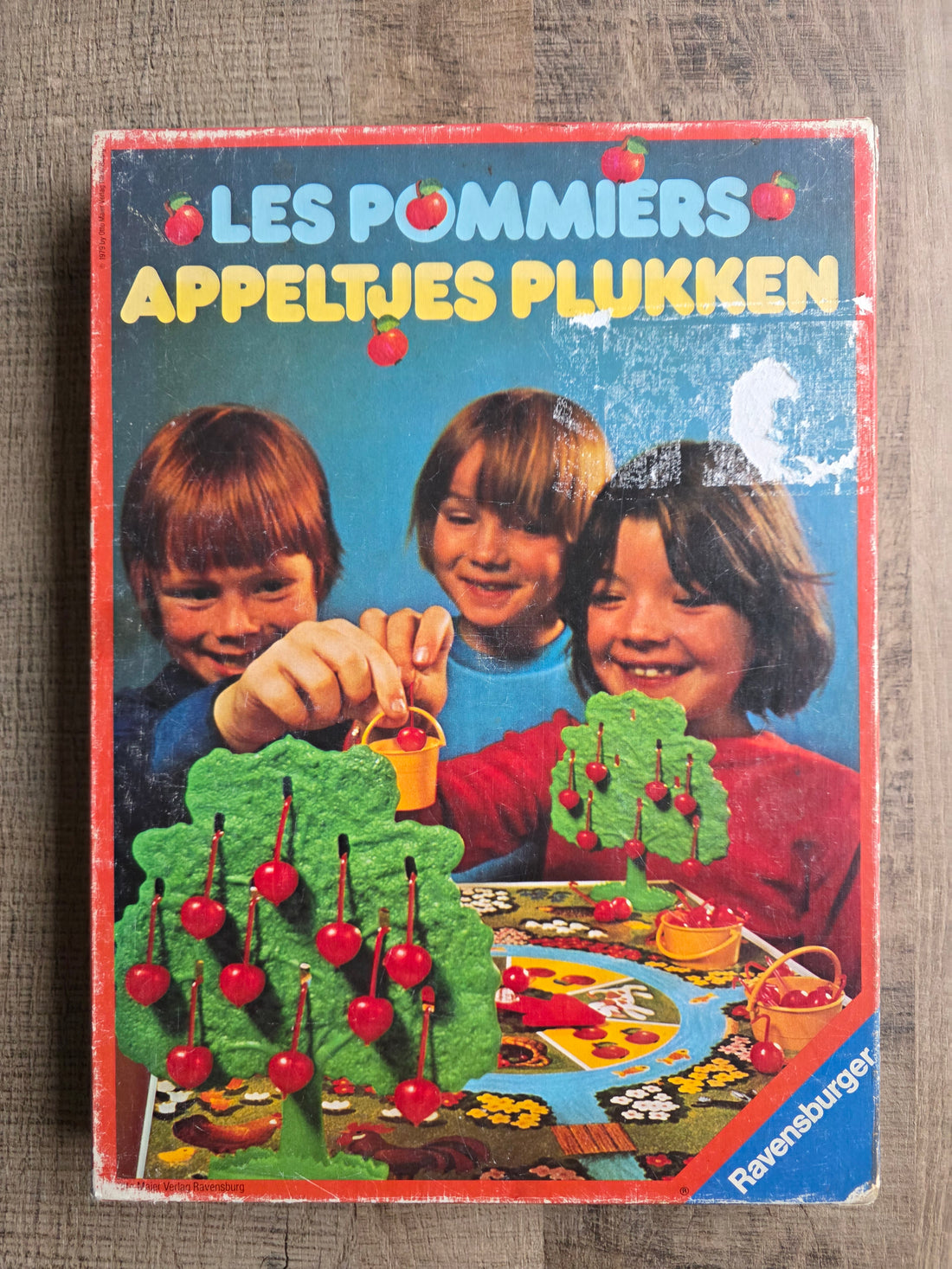Ravensburger Appeltjes plukken vintage kinderspel