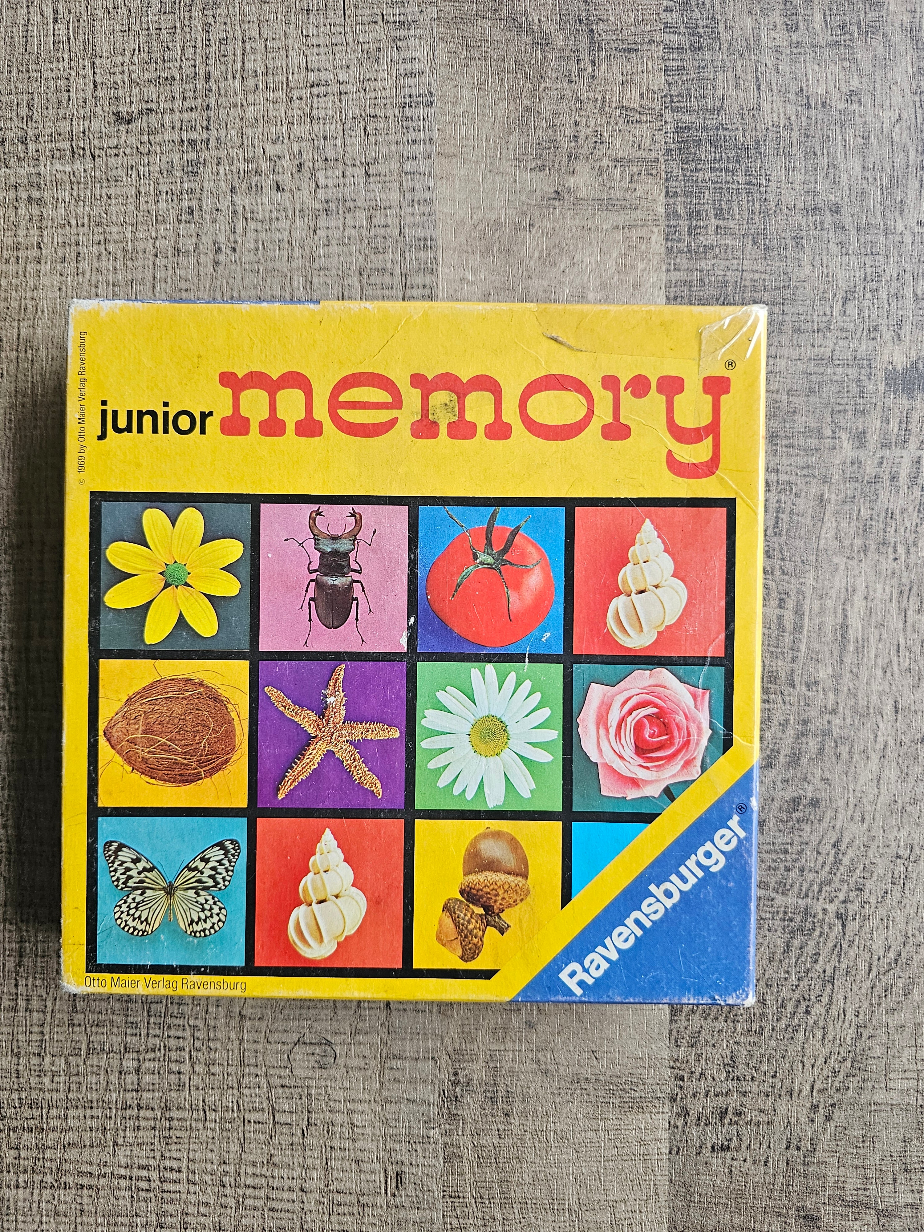 Ravensburger junior memory uit 1969