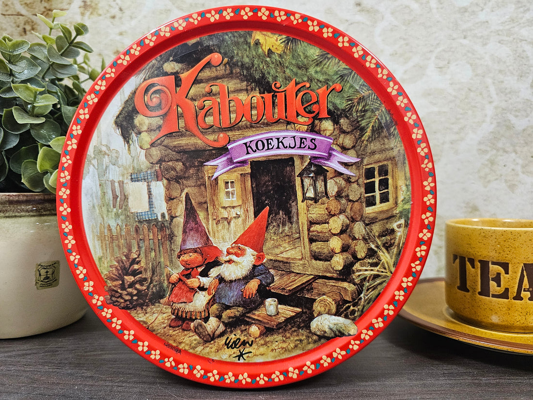 Rien Poortvliet Kabouter koekjes blik