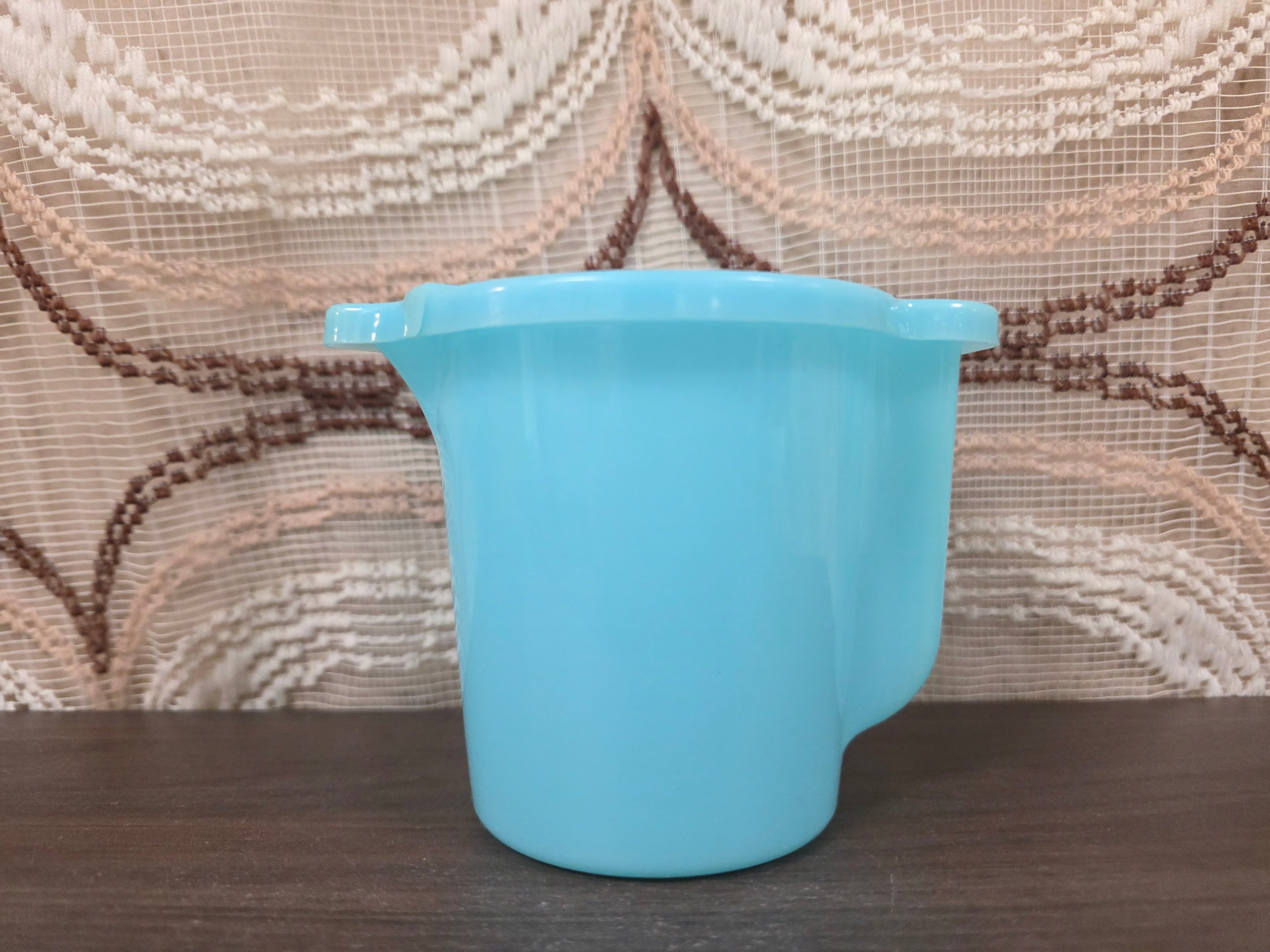 Vintage Tupperware kannetje pastelblauw