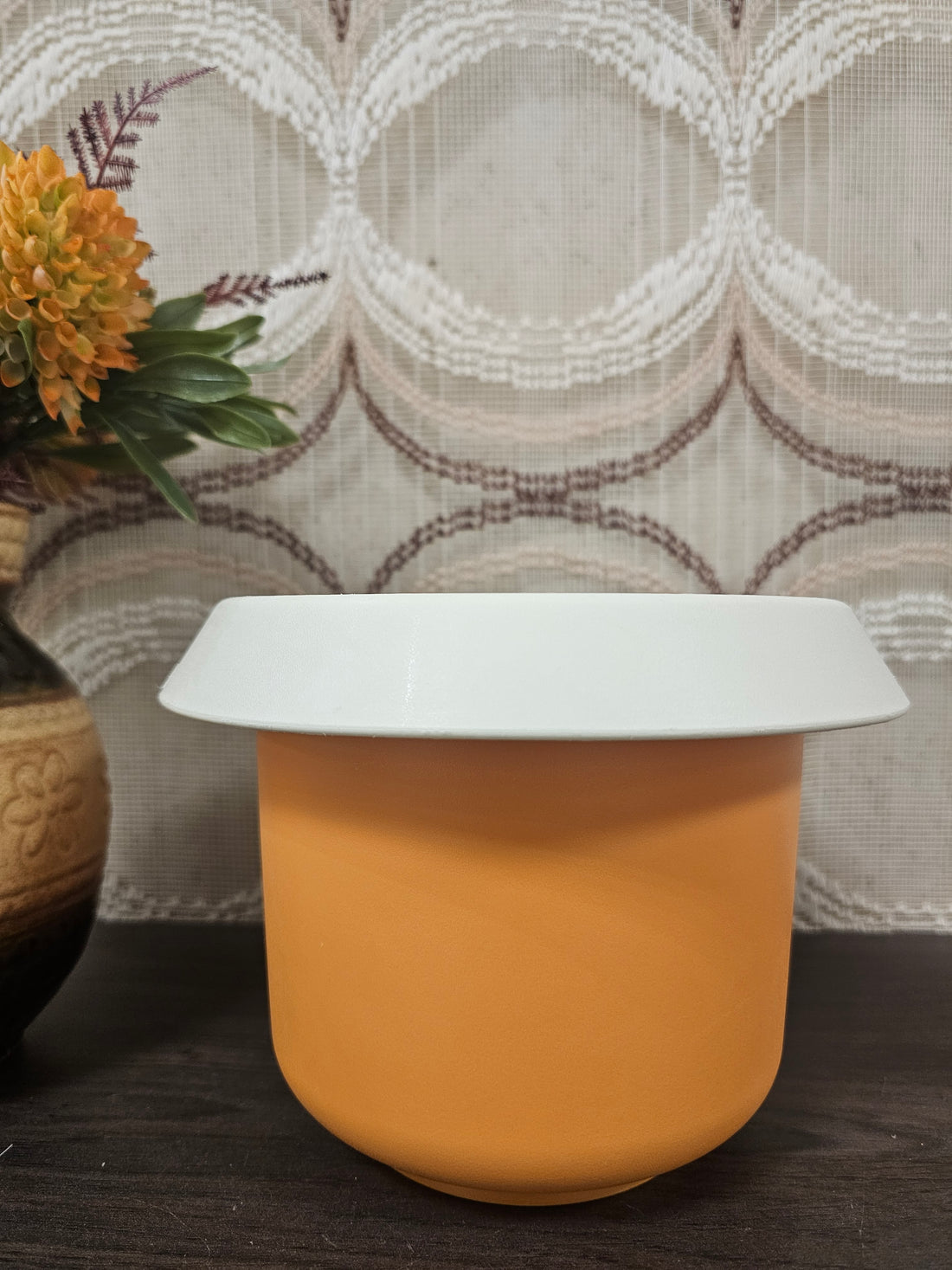 Tupperware oranje beslagkom (1.5 liter)