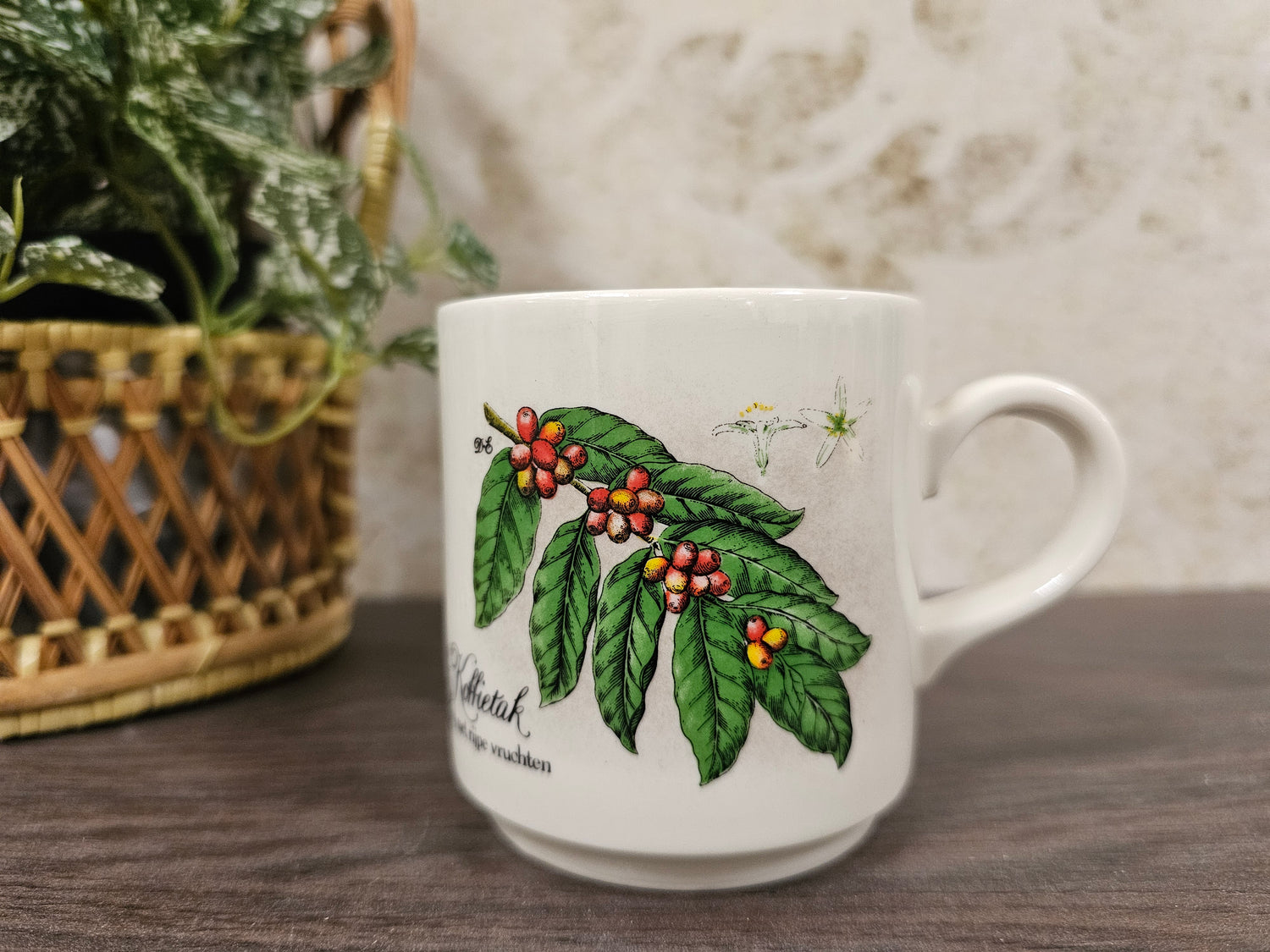 Villeroy Boch Douwe Egberts koffie mok Arabica koffietak