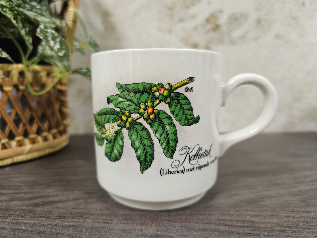 Villeroy Boch Douwe Egberts koffie mok Liberica koffietak